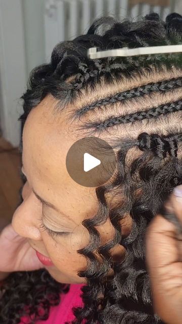 Brittany | Traveling Hair Stylist on Instagram: "How To: Crotchet Hack For Beginners  Follow To Learn How To Do Hair. SAVE AND TRY FOR LATER. Call 301-485-9298 for your next appointment. 

❗️CROTCHET HAIR: Freetress Beach Wave 

❤️Subscribe for $19.99, Master so much with these tutorials.  Don't sell yourself short. Invest in yourself

✨️I AM A LICENSED TRAVELING STYLIST SERVING THE DMV AREAS.  DC,MD, AND SOME AREAS IN VA.  CALL OR TEXT 301-485-9298 FOR YOUR NEXT HOME VISIT.

#crotchethairstyles #crotchethair #crotchetcurls #curlycrotchet #igtutorial #igtutorials #protectivestyles #protectivehairstyle #explore #viralreels #dmvhairstylist" How To Braid Hair For Crochet Braids, How To Crochet For Beginners Hair, Crotchet Braids Pattern Hair, How To Crochet Hair For Beginners, Water Wave Crochet Hairstyles, Braid Down For Crochet, Freetress Beach Curl Crochet, Crotchet Braid Pattern, Short Crochet Braids Hairstyles