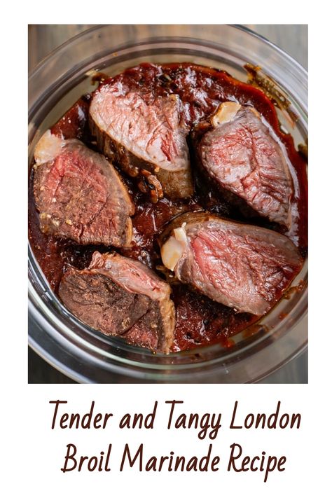 London Broil Marinade Recipe Bourbon Marinade, London Broil Marinade, London Broil Recipes, London Broil, Marinade Recipes, How To Grill Steak, Grilled Steak, Beef Dinner, Beef Recipes For Dinner