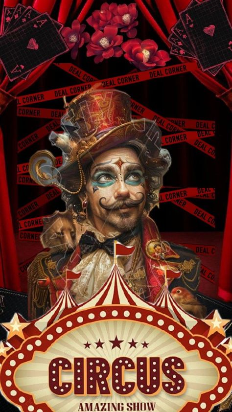 Old Carnival Posters, Dark Carnival Art, Cirque Vintage, Circus Monkey, Creepy Circus, Vintage Circus Posters, Circus Design, Circus Acts, Carnival Art