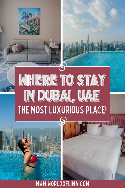 If you're looking for an extravagant and ultra-luxurious stay in Dubai, SLS Dubai is definitely the right place for you! | Where to Stay in Dubai | Luxury Hotels in Dubai | Dubai Travel Guide Dubai Guide, Hotels In Dubai, Abu Dhabi Travel, Dubai Travel Guide, Dubai Luxury, Dubai Hotel, Asia Travel Guide, Hotel Boutique, Dubai Travel