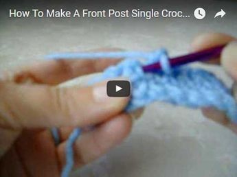 Front Post Single Crochet, Free Crochet Tutorials, Christmas Tables, Crochet D, Double Crochet Decrease, Single Crochet Decrease, Advanced Crochet, Half Double Crochet Stitch, Beginner Crochet Tutorial