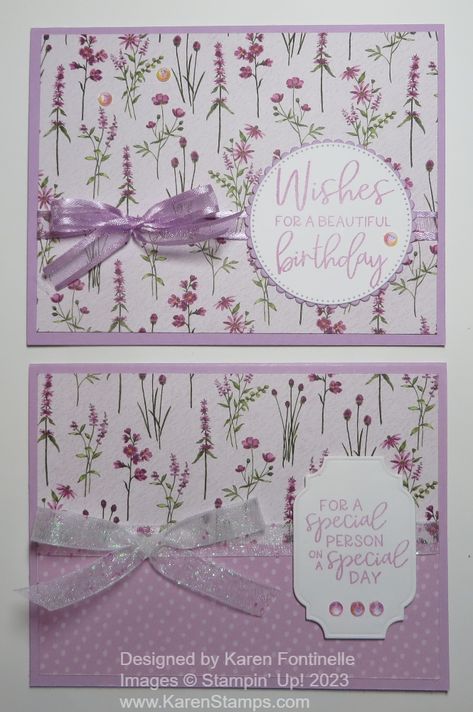 Dainty Flowers DSP, Framed Florets Stamp Set Pretty Handmade Birthday Cards, Dainty Delight Dsp Stampin Up Cards, Stampin Up Spring Cards, Su Dainty Flowers Dsp, Dainty Delights Stampin Up Cards, Stampin Up Designer Paper Cards, Stampinup Cards Newest 2022-2023, Stamping Up Cards 2022-2023, Stampin Up New Catalog 2023-2024 Cards