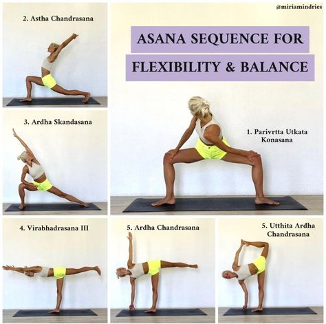 How To Practice Balance, Standing Asanas, Yoga Balance Poses, Flexibility Yoga, Balance Yoga, Sun Salutations, Yoga For Balance, Yoga Inspo, Yoga Tutorial