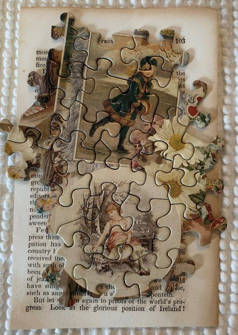 Vintage Film Strip, Puzzle Aesthetic, Victorian Images, Vintage Puzzle, Long Art, Hilarious Pictures, Not Funny, Design Fails, Collage Artwork