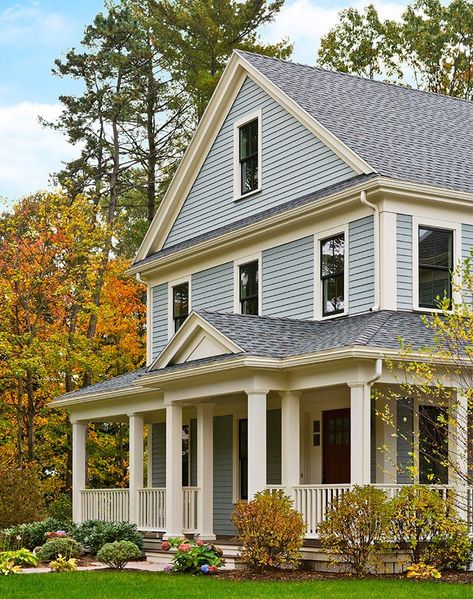 The Best Sleeper Sofas, Sofa Beds & Futons of 2022 – PureWow New England Exterior, Best Exterior Paint Colors, Cottage Exterior Colors, Benjamin Moore Exterior, Colonial House Exteriors, Best Exterior Paint, Exterior House Paint Color Combinations, Colonial Exterior, Cottage Exterior