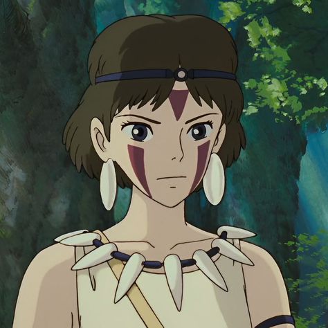 𝒑𝒓𝒊𝒏𝒄𝒆𝒔𝒔 𝒎𝒐𝒏𝒐𝒏𝒐𝒌𝒆 Princes Mononoke, Princess Mononoke Art, Studio Ghibli Characters, Halloween Makeup Pretty, Family Drawing, Studio Ghibli Movies, Halloween Makeup Easy, Castle In The Sky, Princess Mononoke