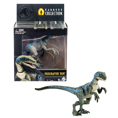 PRICES MAY VARY. ​Franchise star! Blue has been a featured character in the franchise since the very first Jurassic Park movie, and is starring in the Jurassic World Hammond Collection, which has created a new standard for dinosaur-related figures. ​Movie-accurate design. This 8-inch long figure is ready to dominate the spotlight with accurate and detailed design from Jurassic World. Check out the content-accurate feet and the frighteningly realistic premium glass eyes! ​Extensive articulation! Velociraptor Blue, Jurassic Park Raptor, Blue Jurassic World, Dino Toys, Velociraptor Dinosaur, Jurassic World Dinosaurs, Dinosaurs Figures, Kids Gift Guide, Jurassic Park World