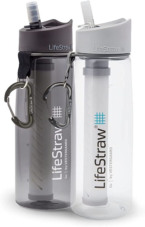 Camping Water Bottle, Survival Water Filter, Hike Essentials, Filter Water Bottle, Camp Accessories, Water Bottle With Filter, Water Filter Bottle, Hiking Water Bottle, Life Straw