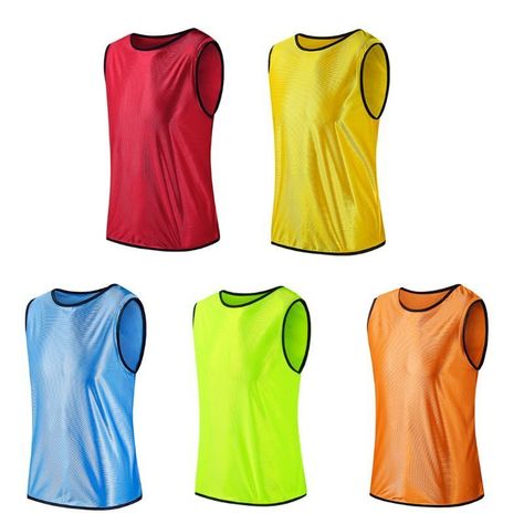 Basketball Soccer Loose Gym for Tops Quick Dry Sleeveless Sports Shirt Men brand new and Features: Great for practice and school gym. This vest is very eye catching. A comfortable, fashionable and durable vest. The fine workmanship vest is for for your working out. Nice design with practical use which will make you more appealing. Specification: Color: blue, red, green, orange, yellow Material: polyester micro mesh Size: 65cm(25.6in) × 45cm(17.72in) Quantity: 1pc Note: Transition: 1cm=10mm=0.39inch Please allow 0-1cm error due to manual measurement. pls make sure you do not mind before you bid. Due to the difference between different monitors, the picture may not reflect the actual color of the item. Thank you! Package includes: 1 × Sports Vest School Gym, T Shirt Picture, Sports Vest, Kids Soccer, Group Shirts, Team Jersey, Soccer Training, Womens Basketball, Basketball Teams