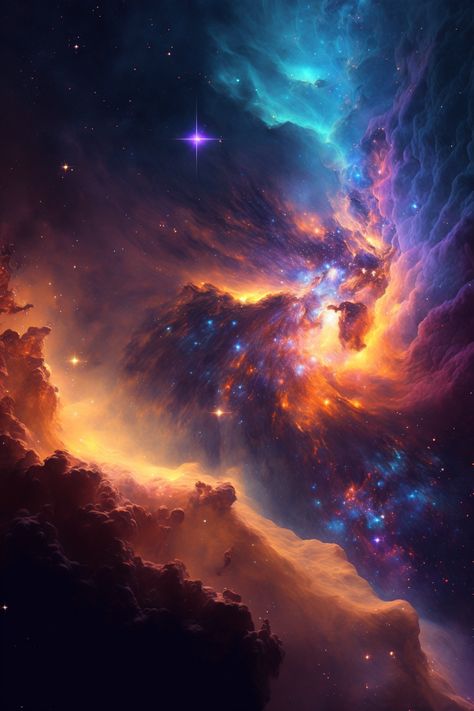 Space Fantasy Aesthetic, Biblical Paintings, Space Aesthetic, Space Fantasy, Space Backgrounds, Space Stars, Fantasy Aesthetic, Digital Graphics, Graphic Artist