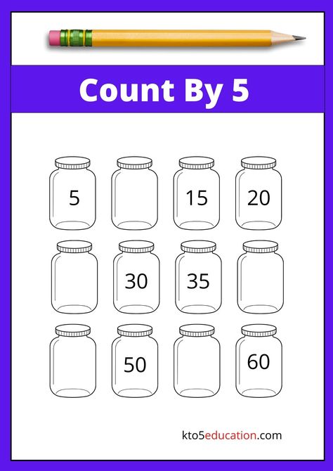 Free Skip Count By 5 Worksheet Check more at https://kto5education.com/free-skip-count-by-5-worksheet-2/ Count By 5's Worksheet Free Printable, Skip Counting By 2 Worksheet, Skip Counting By 5's Worksheet, Skip Count By 5, Count By 5, Count By 5s, Skip Counting By 5, Skip Counting By 5's, Plan Lector