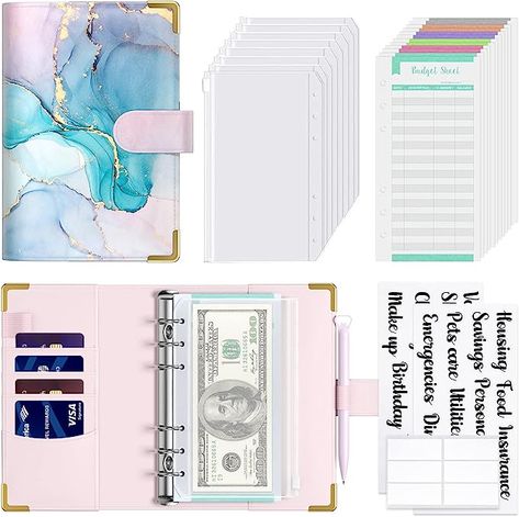 Money Saving Binder, Saving Binder, Money Organizer, Budget Wallet, Planner Wallet, Money Bill, Bill Organization, Budget Sheets, Budget Envelopes