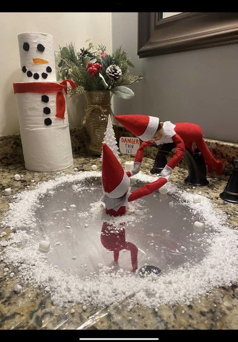 Elf Ideas Easy, Awesome Elf On The Shelf Ideas, Elf Activities, Xmas Elf, Elf Fun, Elf On The Shelf Ideas, Easy Ideas, Shelf Ideas, Christmas Activities