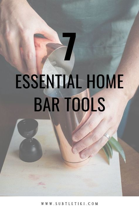 Bartending Basics, Bar Cart Essentials, Home Bartender, Bartending Tips, Home Bar Ideas, Home Bar Essentials, Manhattan Cocktail, Cocktail Essentials, Fine Mesh Strainer