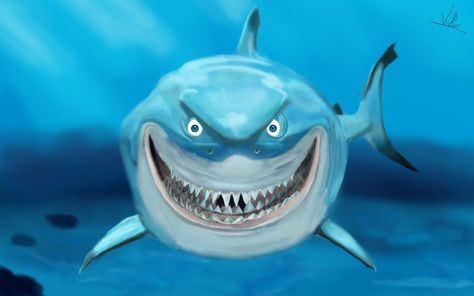 Bruce - Finding Nemo Nemo Quotes, Nemo Bruce, Cartoon Shark, Finding Nemo, Bing Images, Animals, Fictional Characters