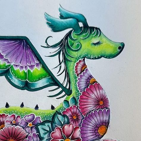 Krissie on Instagram: "Image by Johanna Basford from Magical World. Coloured with Caran Dache Luminance  #johannabasford #magicalworlds #carandache  #pencils #colouringforadults #adultcolouring #coloriage #color #relaxing @johannabasford" Johanna Basford Magical Worlds, Magical Worlds Johanna Basford, Caran Dache Luminance, Johanna Basford Christmas, Caran Dache, Joanna Basford Coloring, Joanna Basford, Coloring Tips, Coloring Ideas