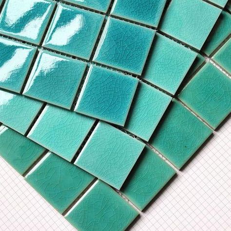 Swimming Pool Ceramic Tile, Size: Small (4 Inch X 4 Inch), Rs 55 /square feet | ID: 15499268162 Green Pool Tiles, Mexican Pool, Swimming Pool Ceramic, Pool Colours, Rv Wallpaper, Pool Makeover, Aqua Tiles, Green Pool, Swimming Pool Tiles