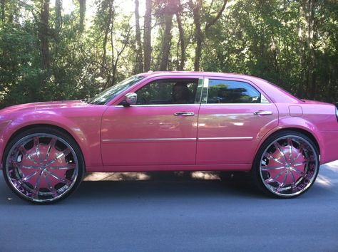 . Pink Chrysler 300, Chrysler 300 Custom, Chrysler 300 Srt8, Chrysler 300s, Luxury Helicopter, Donk Cars, Hot Tub House, Pimped Out Cars, Chrysler 300c