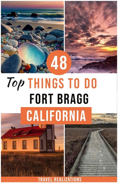 Fort Bragg California Things To Do, Northern California Road Trip, California Places To Visit, Fort Bragg California, California Travel Guide, Mendocino Coast, Fort Bragg, Vacation Places, Camping Experience