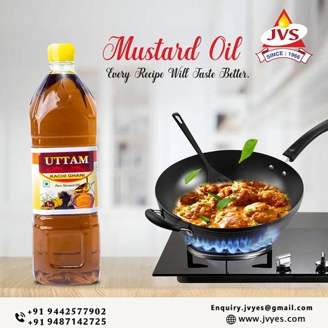 Call us for Enquiry ; 94425 77902 / 94871 42725 #jvs #jvsgroup #jvsoil #mustardoil #healthyoil #healthyfood #lowfatcooking #cookingoil #goodhealth #food #edibleoil #Mustard #refinedoil #oilseeds #cookingoil #healthyoil #oil #oil #healthylifestyle #pureoil #food Mustard Oil Creative Ads, Oil Ads Creative, Cooking Oil Creative Ads, Oil Branding, Oil Ads, Holi Poster, Product Advertising, Diwali Poster, Low Fat Cooking