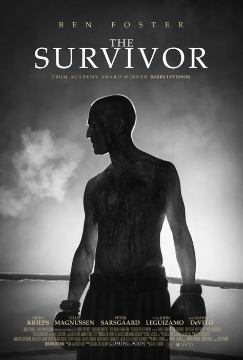 The Survivor (2021) Movie Poster 4k UHD First Love Again, Vicky Krieps, Free Movie Websites, Wag The Dog, Good Morning Vietnam, Plot Outline, Movie Website, Western Film, Danny Devito