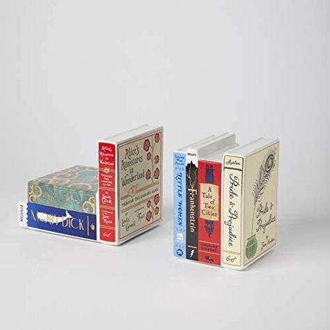 Bibliophile Ceramic Bookends: Mount, Jane: 9781452173818: Books - Amazon.ca Ceramic Bookends, A Tale Of Two Cities, Dimensional Wall Decor, Spring Easter Crafts, Creative Company, Little Women, Chronicle Books, Jane Eyre, Painted Books