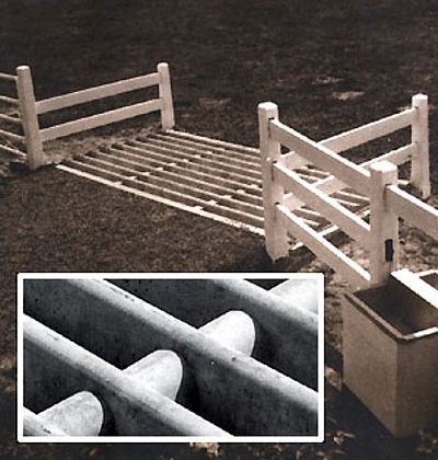 Cattle Guards | Bodes Precast Concrete Cattle Gate, Barn Layout, House Fence, Crossing Guard, Precast Concrete, Agriculture, Fence, Gate, Read More