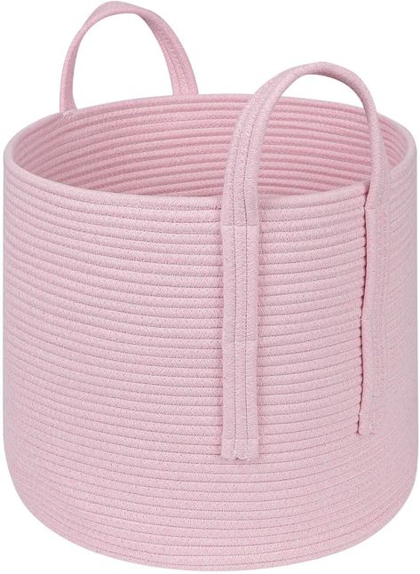 Amazon.com: CubesLand Baby Kids Toys Storage Basket for Organizing,Large Woven Storage Organizer Basket Bins,Blanket Basket Boho Decor Basket for Living Room Nursery 16"x 14" Mixed Pink : Baby Kids Toys Storage, Basket Bins, Basket For Living Room, Basket Boho, Toys Storage, Living Room Nursery, Toy Storage Baskets, Blanket Basket, Kid Toy Storage