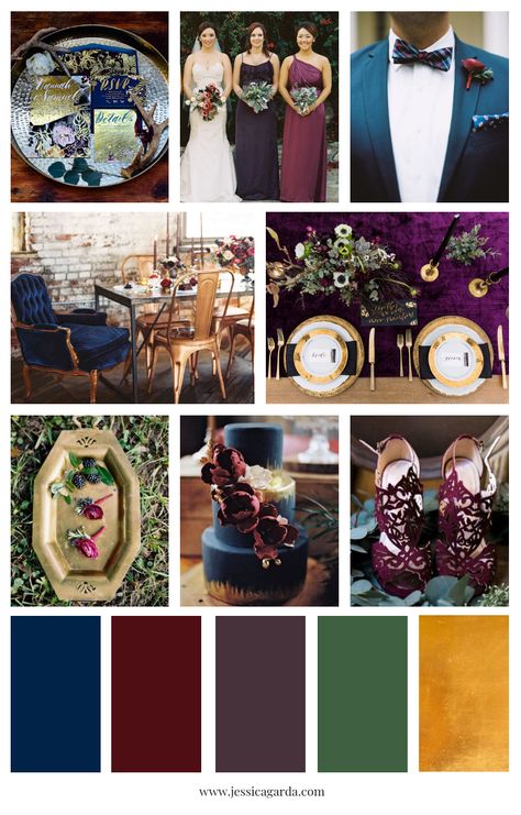 Save The Date Jewel Tones, Jewel Tone Wedding Inspiration, Winter Jewel Tones, Jewel Tone Wedding Party, Dark Jewel Tone Wedding, Jewel Tone Aesthetic, Jewel Tone Wedding Palette, Jewel Tone Winter Wedding, Jewel Tones Color Palette