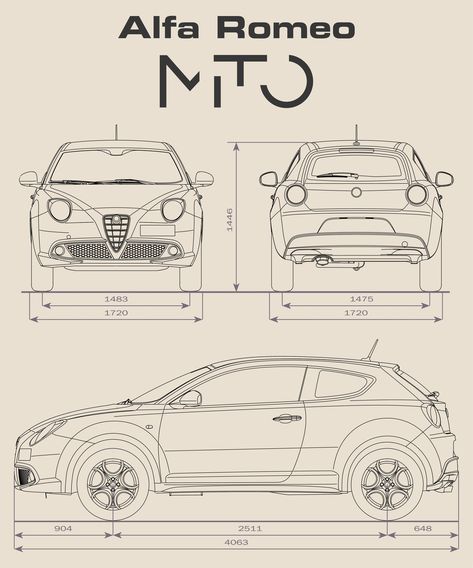 Car Blueprint, Alfa Romeo Logo, Alfa Romeo Mito, Alfa Romeo, New Cars, Vector Art, Royalty, Royalty Free, Scrapbooking