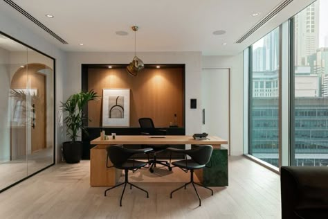 Private Office Interior, Private Office Design, Manager Room, Law Firm Design, Executive Office Design, Dubai Office, Ceo Office, Classic Furniture Design, Co Working Space