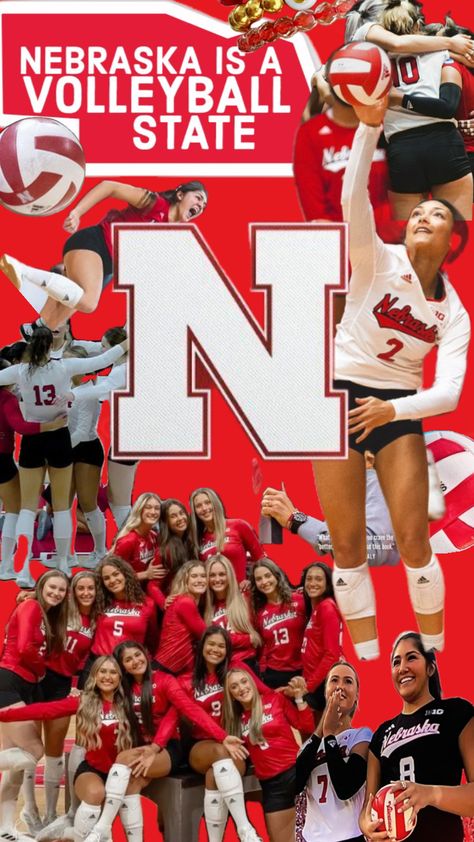 my life! i absolutely love nebraska volleyball and everything those girls have done for our program! especially lexi rodriguez! i am sad to see some of them go but excited to take the championship! Lexi Rodriguez, Nebraska Volleyball, Volleyball Drills, Dream College, Dream School, Future Plans, Life I, Makeup Skin Care, Nebraska