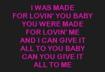 Kiss - I was made for loving you. WON'T EVER FORGET THE NIGHT YOU PLAYED THIS FOR ME. Kiss I Was Made For Loving You, Kiss Songs, Queen Rock Band, Kiss Music, Rock Quotes, Love Yourself Lyrics, Love You Babe, U Kiss, Cute Puns