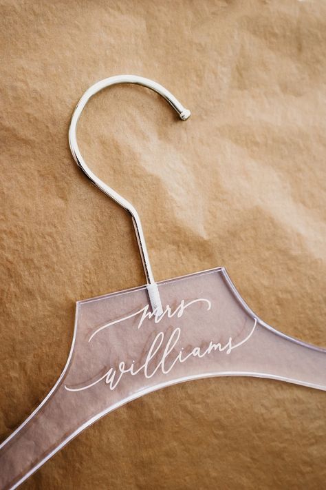 Bridesmaid Dress Hangers, Bridal Shower Gifts For Bride, Bride Hanger, Custom Hangers, Friends Bridal, Wedding Dress Hanger, Dress Hanger, Wedding Day Gifts, Wedding Hangers