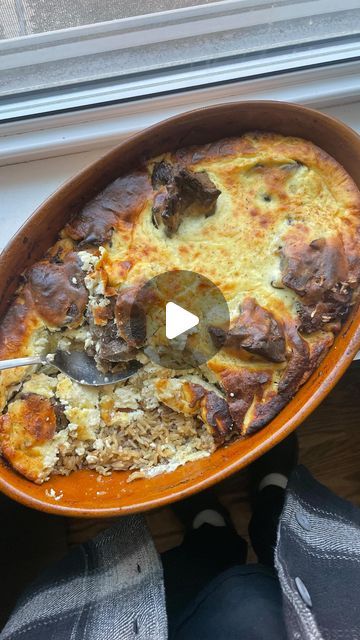 Adam Witt on Instagram: "🇦🇱🐑Lamb Yogurt and Rice (Tavë kosi)🐑🇦🇱 If you’re a lover of lamb, then this dish is for you. “Tave Kosi” is an Albanian lamb and yogurt casserole that is extremely simple to make, uses few ingredients AND is a great way to switch up a weekday dinner from the obvious to something more interesting. Ingredients: - 5 Tbsp Unsalted Butter, divided - 1 Tbsp Olive Oil - 2 pounds Lamb Shoulder, boned cut into 1-inch chunks - 4 Garlic Cloves, minced - 2 tsp Dried Oregano - 2/3 Long-grain Rice (I prefer Jasmine) - 3 Tbsp All-purpose Flour - 2 1/2 cups Greek Yogurt - 3 eggs - Grated Nutmeg, to taste - Black Pepper, to taste - Kosher Salt, to taste 1. In a sauce pan, add the half of the butter and all of the olive oil, lamb chunks then saute until the meat begins to take Weekday Dinner, Lamb Shoulder, Long Grain Rice, Sauce Pan, 3 Eggs, Few Ingredients, Kosher Salt, How To Dry Oregano, Unsalted Butter