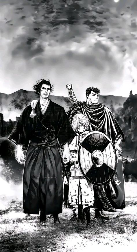 Miyamoto Musashi Art, Vagabond Manga, Anime Picture Hd, Samurai Wallpaper, The Best Anime, Iconic Looks, Miyamoto Musashi, Iconic Art, Read The Bible