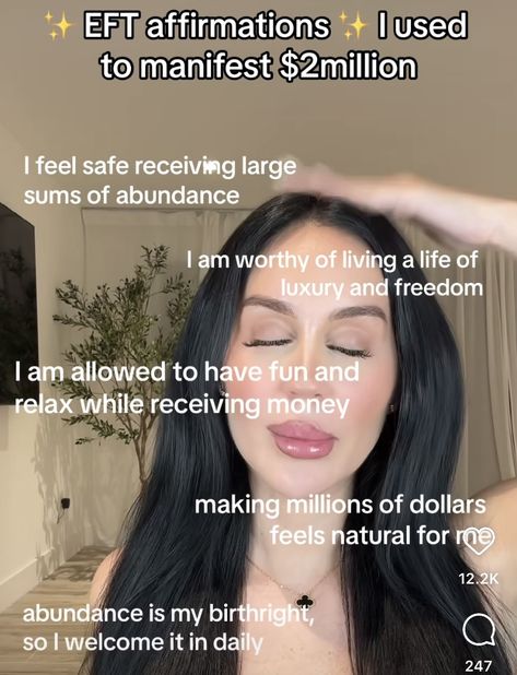 Money Affirmations Law Of Assumption, Eft Affirmations, Manifest Vision Board, Eft Therapy, Law Of Assumption, Manifesting Vision Board, Healing Affirmations, Vision Board Affirmations, Spiritual Manifestation