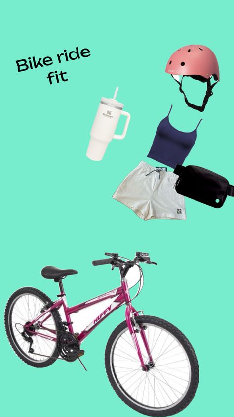 Bike ride outfit idea!! Cute Bike Riding Outfits, Bike Ride Outfit, Bike Riding Outfits, Bike Riding Outfit, Cute Bike, Riding Outfits, Riding Bike, Bike Riding, Riding Outfit