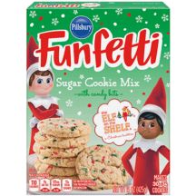 Fun Holiday Treats, Hot Cocoa Cookies, Funfetti Cake Mix, Sugar Cookie Mix, Candy Cane Cookies, The Elf On The Shelf, Peppermint Candy Cane, Cocoa Cookies, Christmas Cookie Exchange