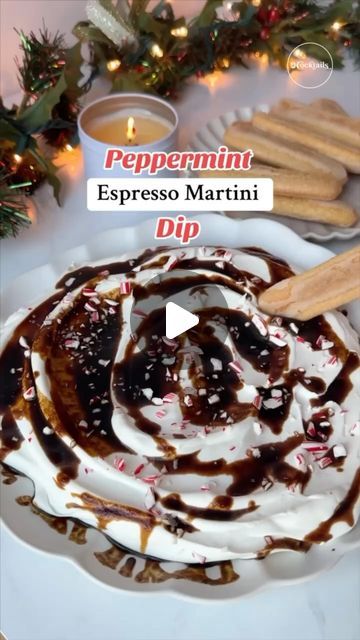 Peppermint Espresso Martini, Martini Dip, Instagram Recipes, Holiday Goodies, Holiday Cocktail, Espresso Martini, Plan Ideas, Great Desserts, Holiday Cocktails