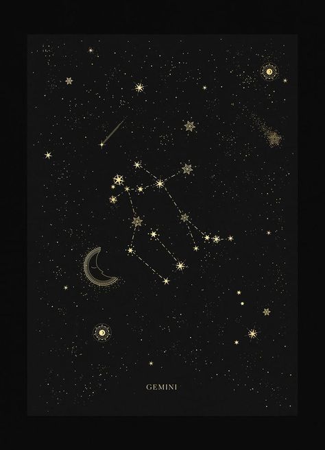 Gemini Constellation Art, Tattoo Balance, Wallpapper Iphone, Zodiac Constellation Art, Gemini Wallpaper, Libra Constellation Tattoo, Zodiak Gemini, Arte Aries, Kartu Ulang Tahun Diy