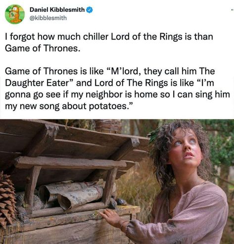 Unhinged Posts About 'Rings of Power' That Prove It Might Be The One Fantasy Show To Rule Them All Rings Of Power Memes, Ring Of Power, Lotr Funny, Fantasy Shows, Concerning Hobbits, Tolkien Books, The Rings Of Power, One Does Not Simply, Rings Of Power