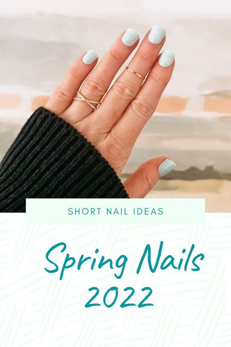 Short Spring Nails 2023, Short Nails 2023 Trends Spring, Dip Manicure Ideas, Spring Manicure Ideas, Nail Ideas For Spring, Manicure 2022, Nail Designs Short, Art Nail Ideas, Manicure Ideas For Short Nails