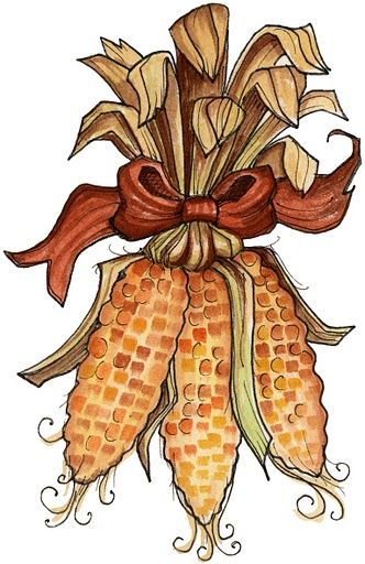 .Indian corn Desktop Wallpaper Fall, Fall Clip Art, Seal Sticker, Calendar Ideas, Sticker Label, Corn On The Cob, Theme Halloween, Envelope Seals, Autumn Painting