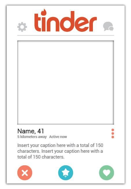 Tinder Costume Halloween, Its A Match Tinder Template, Tinder Costume, Interactive Signage, Photo Booth Frame Prop, Party Photo Frame, Tinder App, Facebook Frame, Profile Template