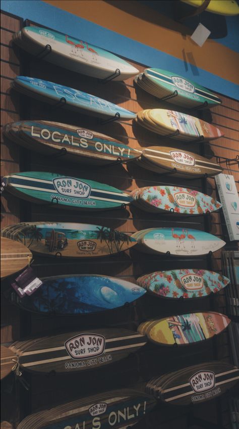 Ron Jon Wallpaper, Ron Jon Surf Shop Aesthetic, Surf Shop Aesthetic, Ron Johns Surf Shop, Surf Painting, Skateboard Aesthetic, Surf Aesthetic, Ron Jon, Surf Poster