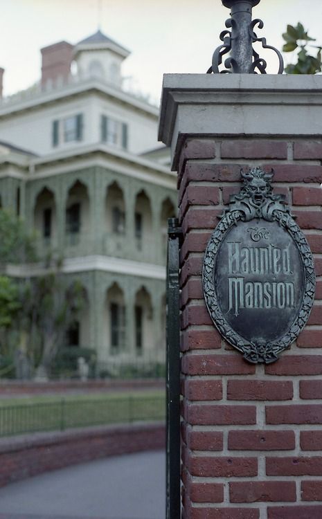 Haunted Mansion Disney, Disneyland Entrance, Disneysea Tokyo, Welcome Foolish Mortals, Disneyland Photography, Haunted Mansion Disneyland, Disney Parque, Foolish Mortals, Disneyland Rides