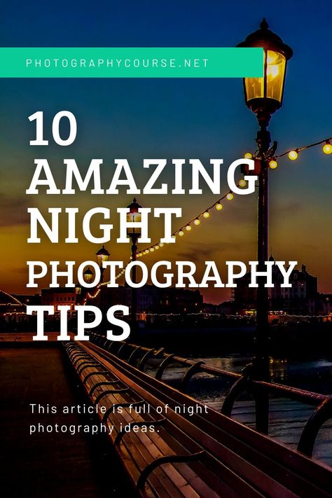 We will help you prepare to take night photography shots and get the best use out of your photo subjects and exposure settings. night photography night photography tips night photo ideas How To Take Night Photos, Night Photography Ideas, Night Photography Tips, Night Photo Ideas, How To Photograph Stars, Pic Tips, Photo Tricks, Beginner Photography, Improve Photography