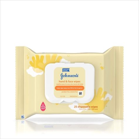 Johnson's Baby Hand and Face Wipes Dog Grooming Tools, Body Wipes, No More Tears, Face Wipes, Hand Wipes, Free Mirror, Dog Grooming Supplies, Travel Pack, Cleansing Wipes