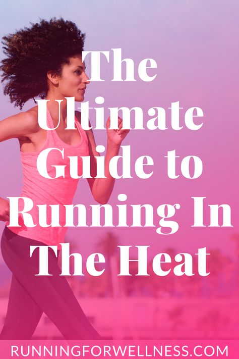 running in the heat Running Breathing, Beginner Half Marathon Training, Half Marathon Motivation, Marathon Training Motivation, Half Marathon Tips, Running In The Heat, Beginner Runner Tips, Long Distance Running Tips, Marathon Training For Beginners